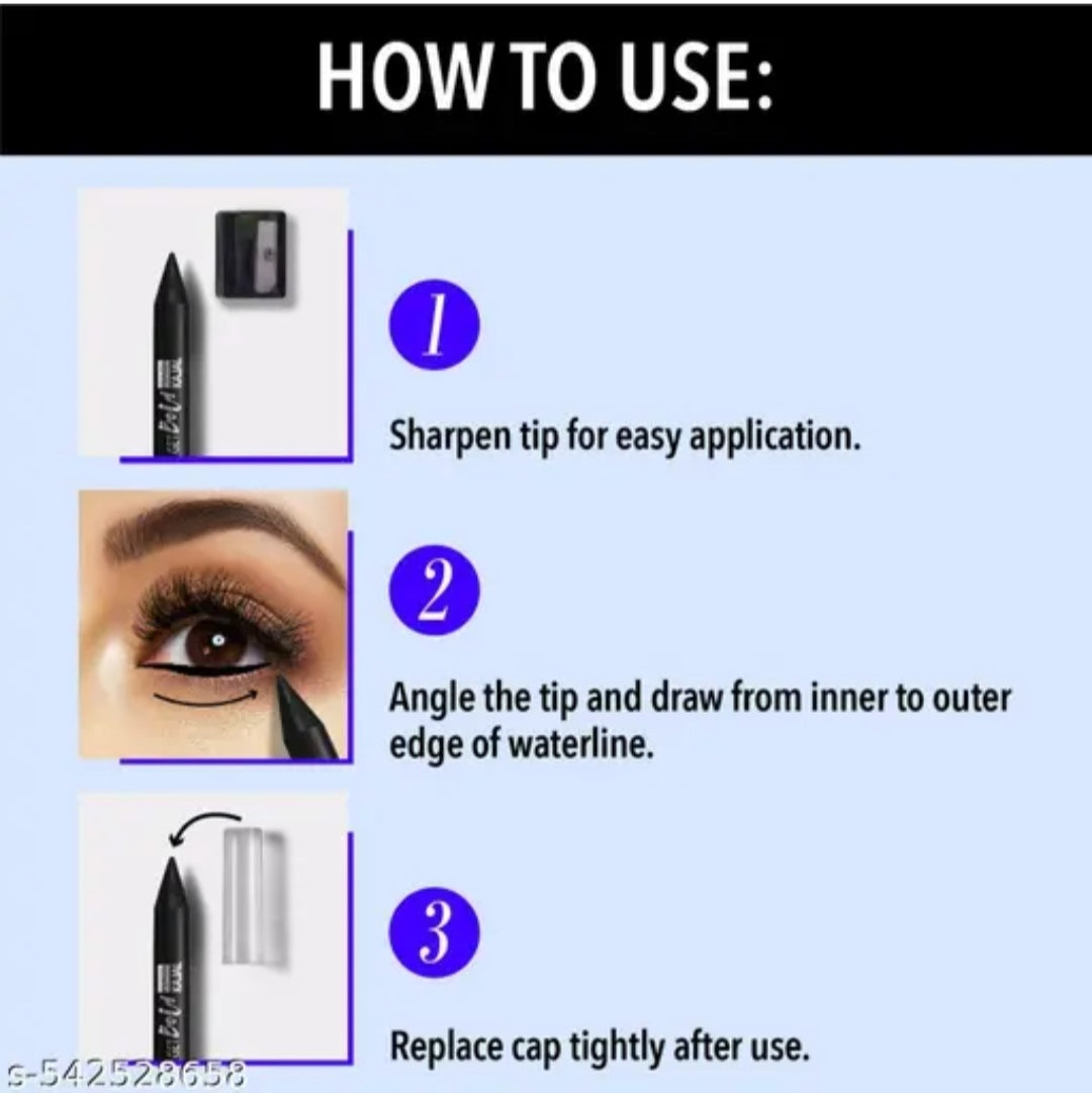 Blues Heaven Get Bold Eyeliner 7MI +  Mascara 6.5MI + K...