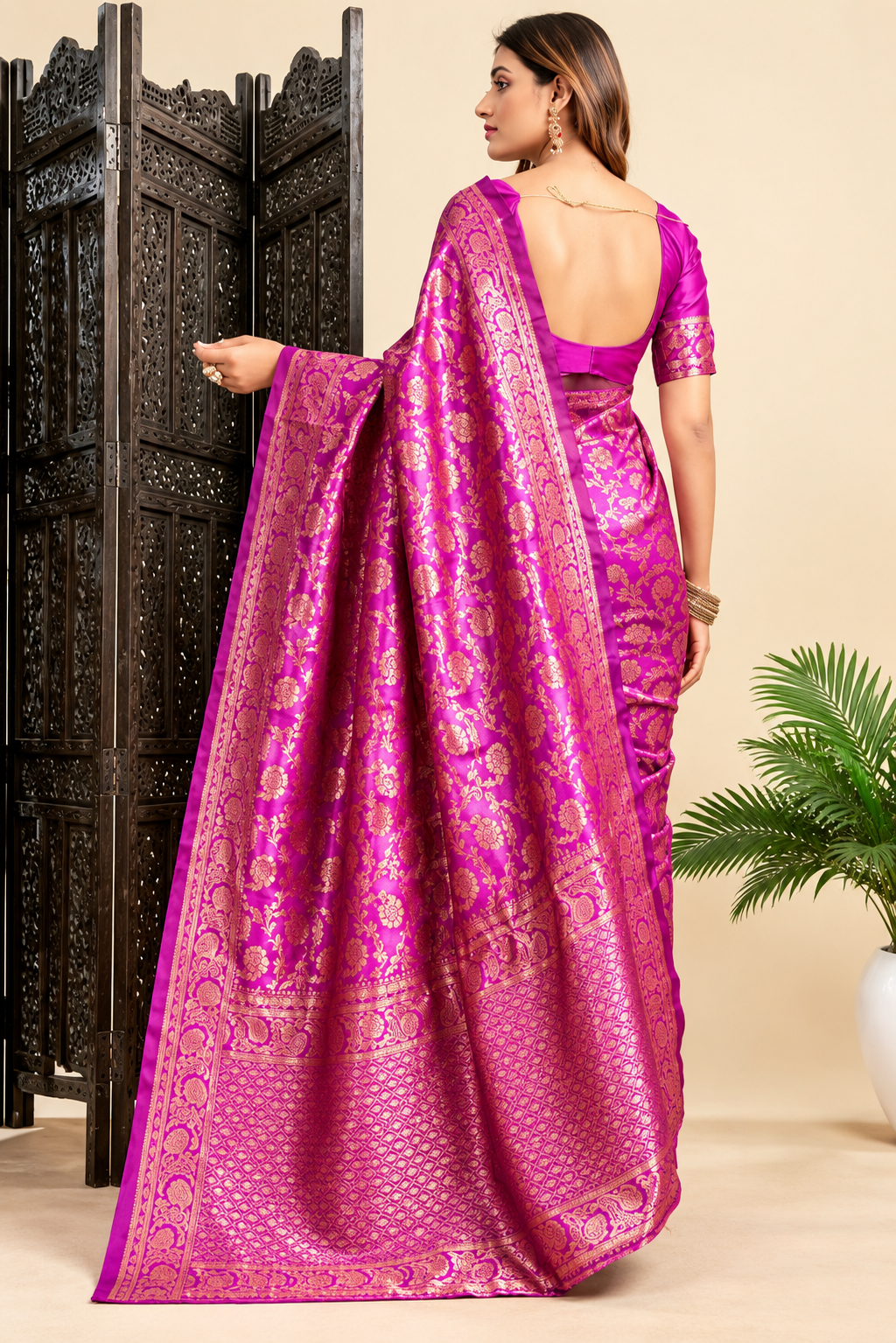Unique Banarasi Silk Saree