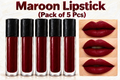 Mahrron Liquid Lipstick Pack Of 5