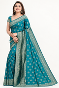 Banarasi jecquard saree