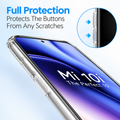 BnT Shock Proof Protective Soft Back Case Transparent Cover For Mi 10i